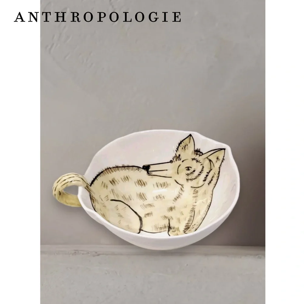 Anthropologie Limited Edition Land & Sea Collection Mug in Coyote